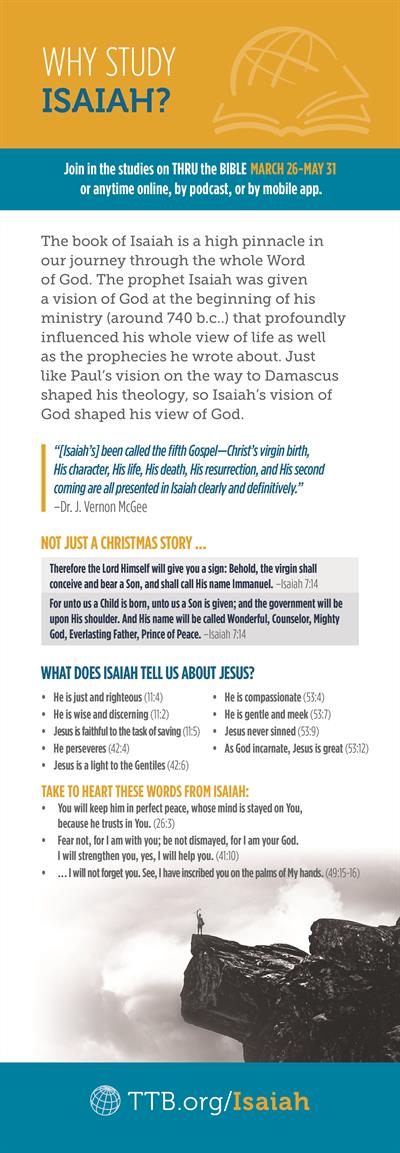 TTB_2024 Why Study Isaiah
