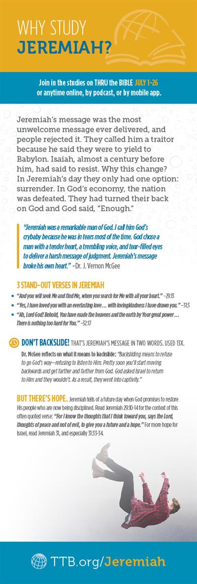 TTB_2024 Why Study Jeremiah TTB_2024 Why Study Jeremiah